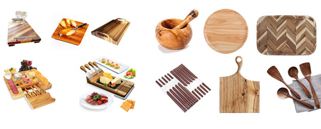 Dụng cụ nhà bếp bằng gỗ có những loại sản phẩm nào? Dùng vào việc gì?