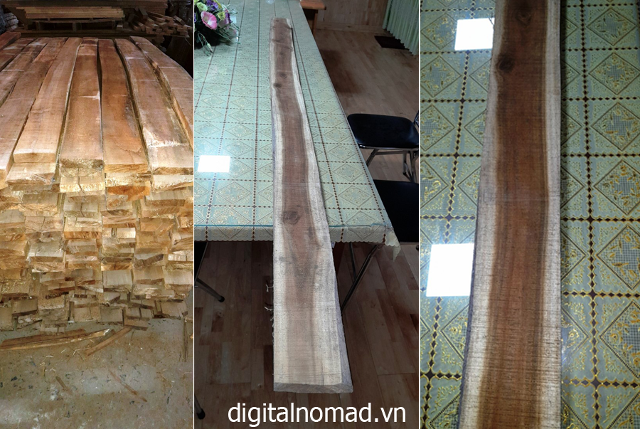 Bán gỗ tràm cắt theo chiều dài yêu cầu 420 / 520 / 620 / 720 / 820 / 920mm