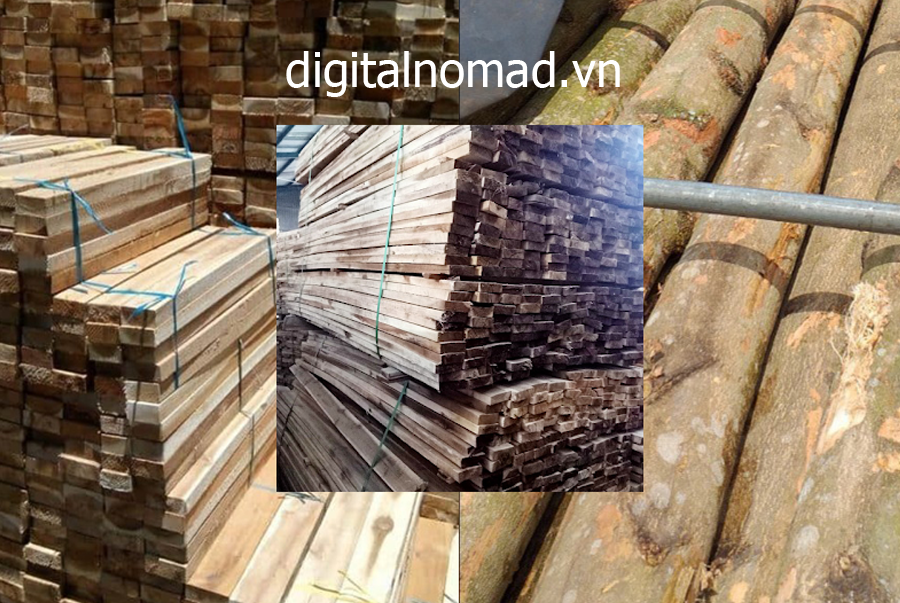 Bán gỗ tràm mặt 60mm cắt theo chiều dài yêu cầu 420 / 520 / 620 / 720 / 820 / 920mm